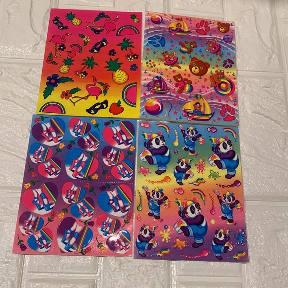 Lisa Frank Other Vintage Lisa Frank Sticker Sheet Lot S2 S160 S271